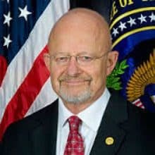 James R. Clapper, Director of National Intelligence