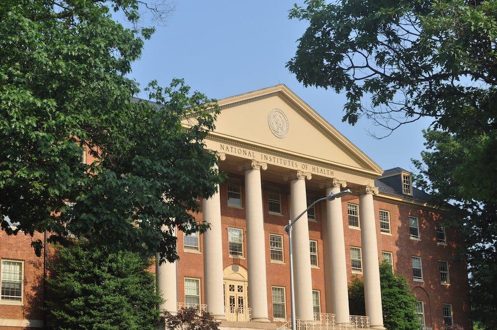 James H. Shannon Building (Building One), NIH campus, Bethesda, MD. Photo: Lydia Polimeni, National Institutes of Health