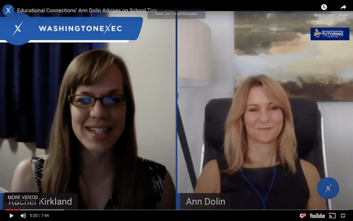 Educational Connections’ Ann Dolin Advises on School Tips