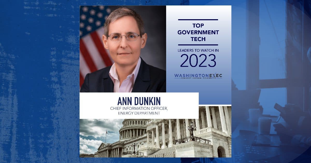 Ann Dunkin, Energy Department