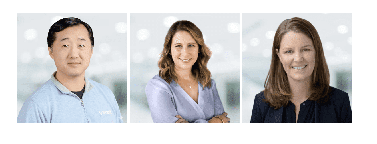 Young Bang, Amy Dalton and Becky Fair