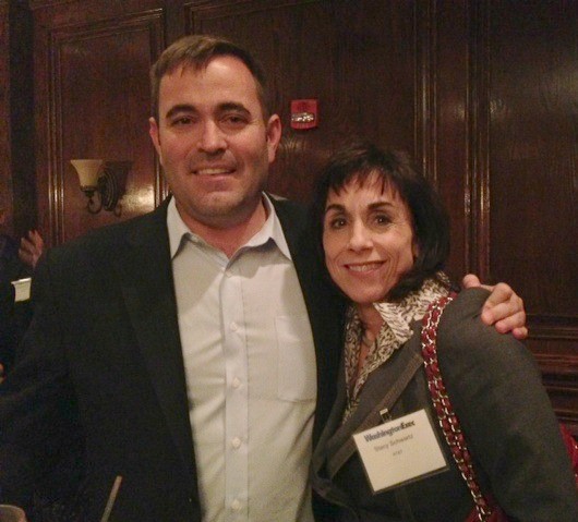Tom Suder (Mobilegov), Stacy Schwartz (AT&T Federal) 