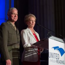 From the 2014 Tribute to Military Families Gala. Photo credit United Through Reading
