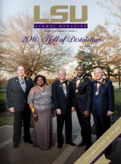 Louisiana State University Alumni Association Hall of Distinction 2016 inductees