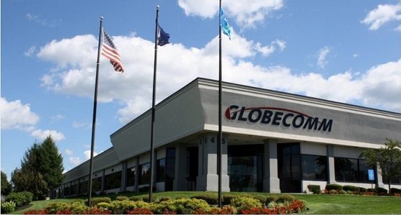 Globecomm headquarters in Hauppauge, N.Y.