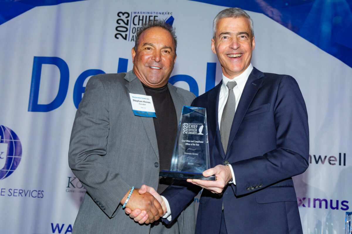 2023 Chief Officer Awards Winner: Zscaler’s Stephen Kovac | WashingtonExec