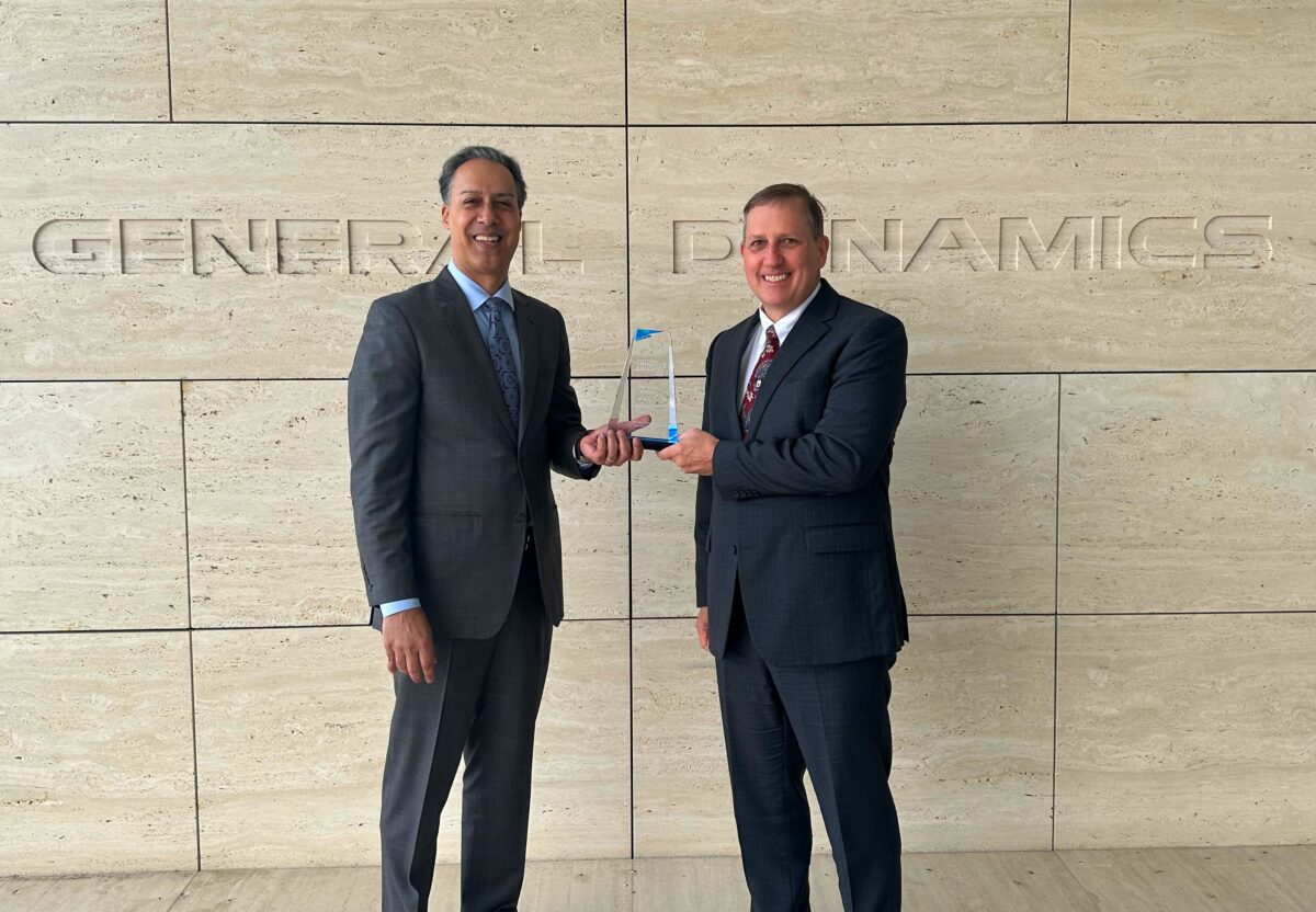 2023 Pinnacle Awards Winner General Dynamics Mission Systems' Brian