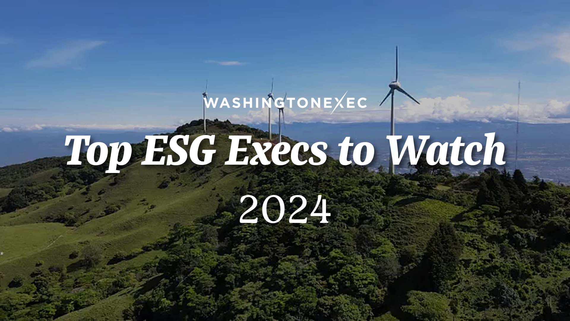 Top ESG Execs to Watch in 2024